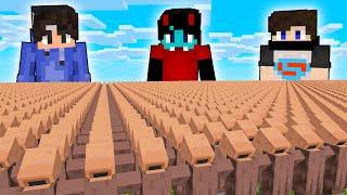 Best of SAVING 10,000 VILLAGERS in Minecraft