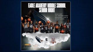 2025 Eagle Academy For Young Men II Middle School Basketball Senior Night