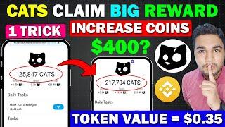 Cats Airdrop Listing On Binance? - Cats Airdrop Claim More Coins Get Big Withdraw | Cats Token Price