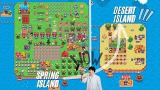 Sunflower Land : Upgrade from spring island to desert island (journey) part 1