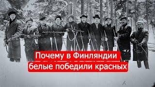 Почему в Финляндии белые победили красных. Советско-Финские войны. Часть 2