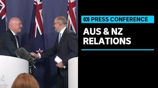 IN FULL: Anthony Albanese meets New Zealand Prime Minister Christopher Luxon | ABC News