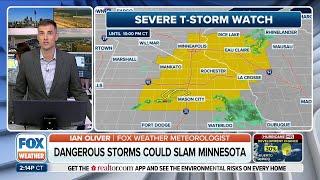 Watching For The Potential For Dangerous Storms In The Upper Midwest