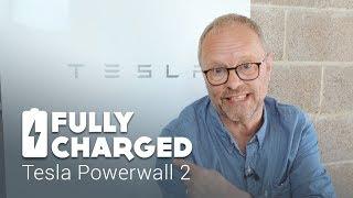 Tesla Powerwall 2 domestic storage battery installation and review | Fully Charged