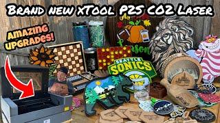 Brand New xTool P2S: Updated Desktop 55W CO2 Laser