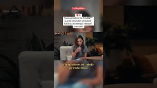 Nuevo CHATBOT de CHATGPT puede entender y traducir IDIOMAS en tiempo real #shorts #lr