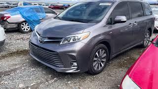 Toyota Sienna Limited AWD полный full, целая машина на аукционе .