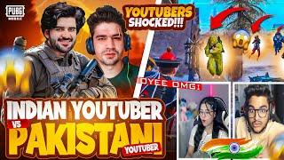 Indian YouTuber vs Pakistani YouTuber  best reaction | PUBG mobile | rock Op