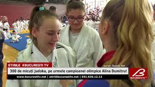 300 de micuti judoka, pe urmele campioanei olimpice Alina Dumitru!