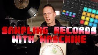 Sampling records with Maschine