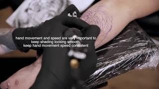 HOW TO TATTOO: SHADING LAYERING TECHNIQUE, INK SETUP, DETAILED WALKTHROUGH, INCLUDING TIMELAPSE.