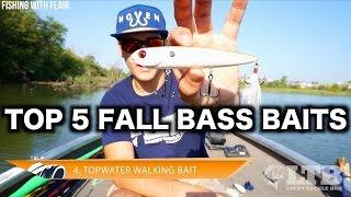 Top 5 Fall Bass Fishing Baits