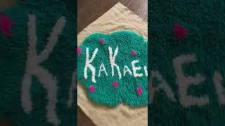 Я шила всю неделю ковры. Если вэлл заметит то я съем кирпич