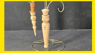 Beginner-Friendly Woodturning Ornament For The Holidays