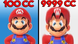 Mario Kart 8 Deluxe - 1cc vs 1000cc vs 5000cc vs 9999cc