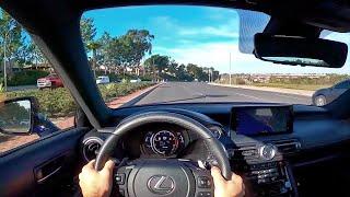 2021 Lexus IS350 F Sport POV Test Drive (3D Audio)(ASMR)