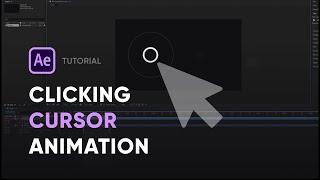 Clicking Cursor Animation Tutorial After Effects