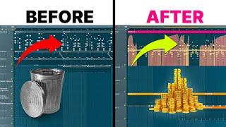 How To Turn TRASH Beats Into GOLD