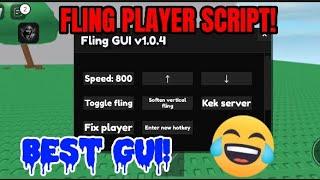 Roblox Fling Gui Script | Best Troll Script | Work in Delta,Arceus,Hydrogen,Fluxus