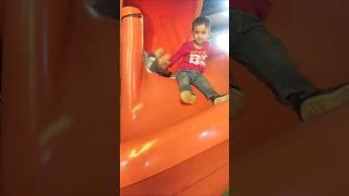 Nimo ne ki park main masti  #ytshorts #nimo #kidsplay #kidsentertainment #slides #park #summerkids