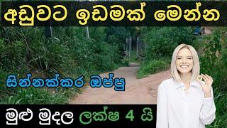 අඩුවට ඉඩමක් ලක්ෂ 4 යි | Land for sale | Land sale Sri lanka | Ikman Selling | 2025