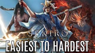 Ranking All Sekiro Bosses From Easiest To Hardest