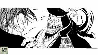 One Piece Shanks Vs blackbeard Final Fight Death