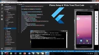 Flutter setup on Windows || Installing Flutter with Git & Android SDK & VS Code