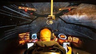 Elite Dangerous in Icarus Avenger 180 - POV gameplay