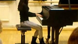 Respina is playing piano - The Seasons- April - P.Tjajkovkij