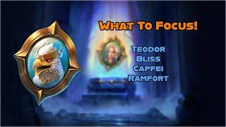 What Stats To Focus On For Medallions - Ramfort, Bliss, Capfei, Teodor