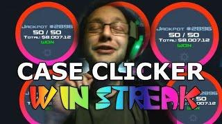 Case Clicker Jackpot | Crazy Win Streak | Try This At Home!