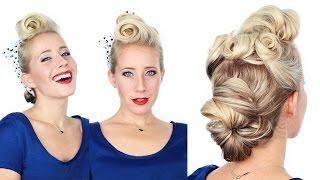 1940's Pin Up Girl Hairstyle