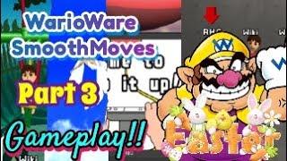 AES WarioWare SmoothMoves Gameplay Match!!! Ep67 (Easter Day!!!) Part 3