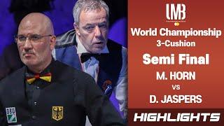[Sharm El Sheikh World Championship 2021] Semi Final - Dick JASPERS vs Martin HORN. H/L