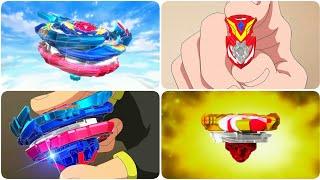 Beyblade Burst Evolution - All Creations and Upgrades of Beyblades