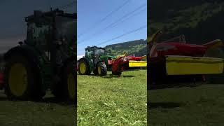 John Deere 6R 110 im Test!#johndeere #pöttinger