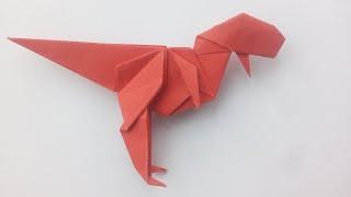 Тираннозавр из бумаги динозавр ️ (sakuB), Paper tyrannosaurus dinosaur