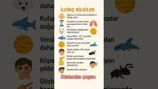 İLGİNÇ BİLGİLER #ilginçbilgiler #shorts #bilgi #bilgiler