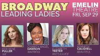 Broadway Leading Ladies at the Emelin Theatre in Mamaroneck, NY. Fri, Sep 29