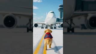Spider Puppy Saves Plane Passengers ️‍️