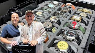 You Won't Believe What Is In His Watch Collection!