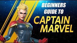 Captain Marvel Beginners Guide - Marvel Ultimate Alliance 3 (MUA3)