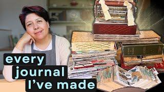 ​My biggest lessons from making art journals - See ALL my journals