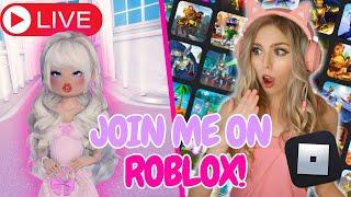 LIVE! Play ROBLOX WITH AUDRA!