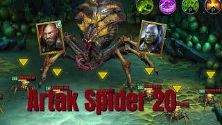 Artak Spider 20 duo less than 90 seconds