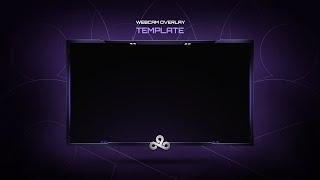 Free Animated Webcam Overlay Template