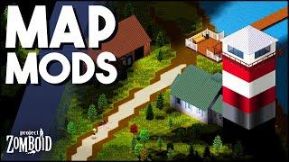 The BEST Modded Maps For Project Zomboid That You Might Not Know! Project Zomboid Map Mods To Try!