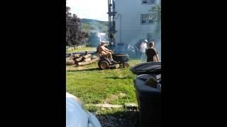 18 HP OHV Briggs & Stratton Smokey First Start