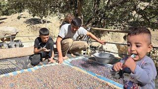 A trip to the heart of the mountains with Aghaqarbun: picking pistachios and creating a breakfast